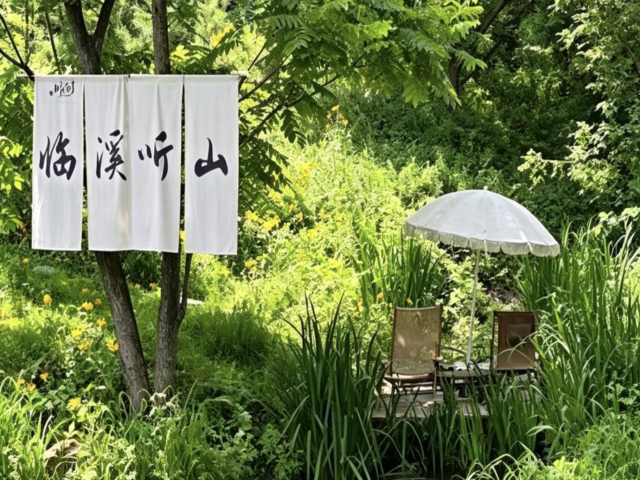 隐于长春莲花山百年梨园的山涧咖啡馆，周边树木苍翠，清风穿林，流水潺潺。

错过春