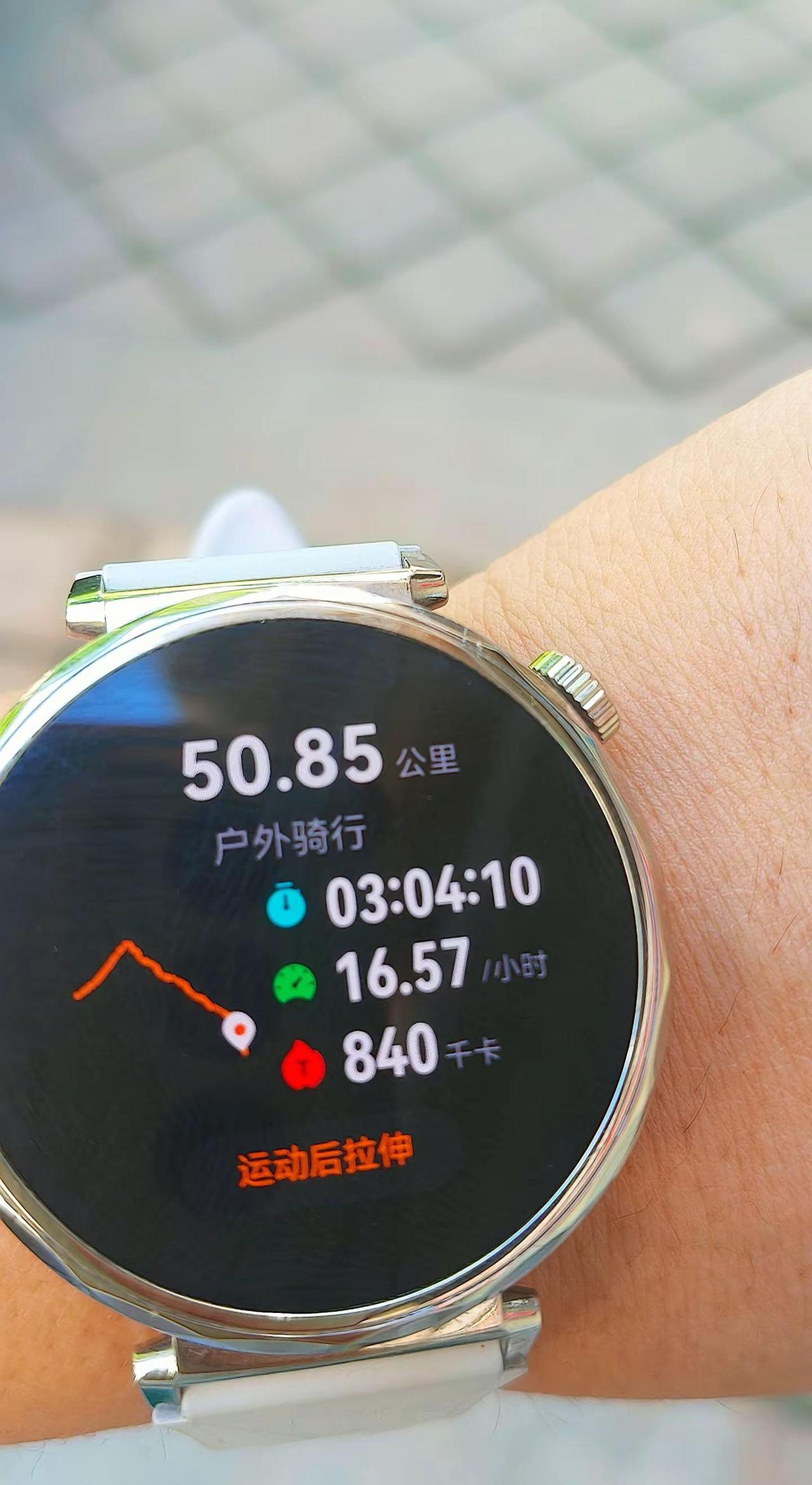 绿道50公里，超爽。
