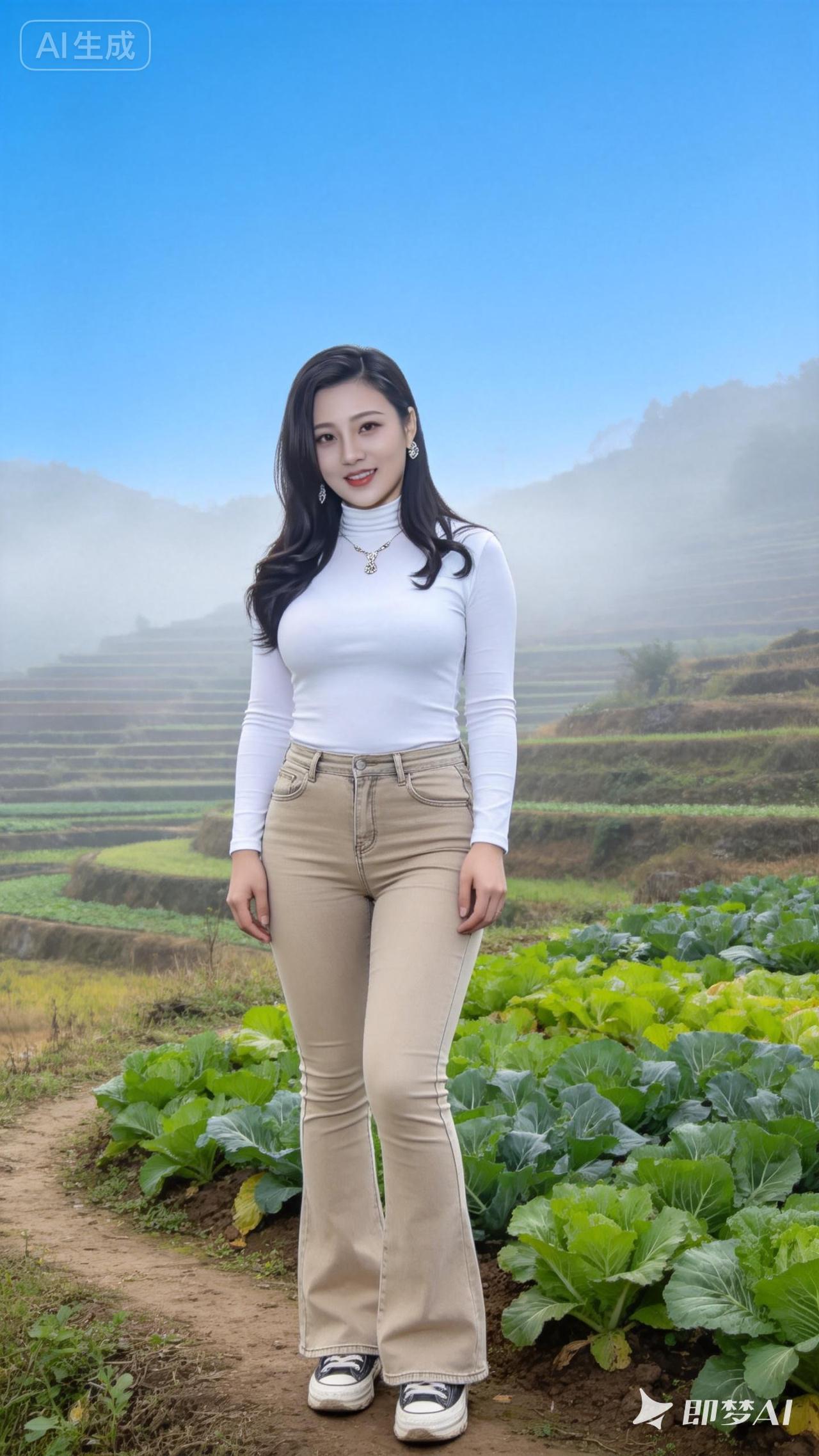 田园风穿搭，清新自然，与世无争的美好时光