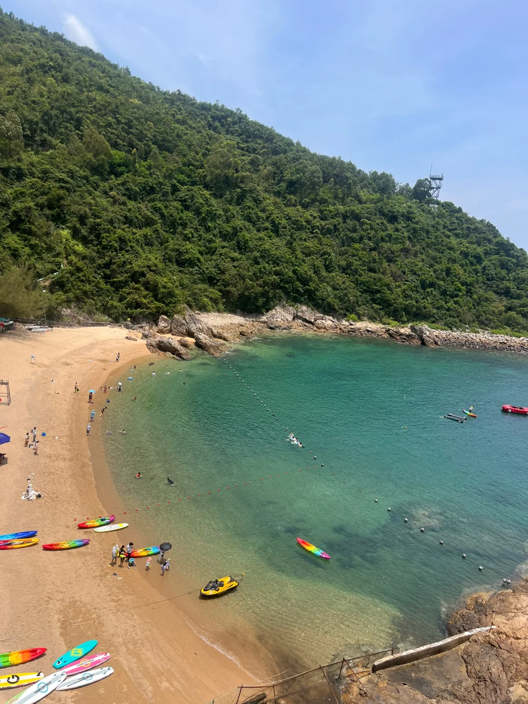 深圳大鹏新晋免费人少的琉璃海🌊沙滩🏖️！！