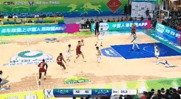 山西汾酒外援迪亚洛的暴力隔扣真是极其残暴！在今天进行的山西汾酒和浙江方兴渡的CB