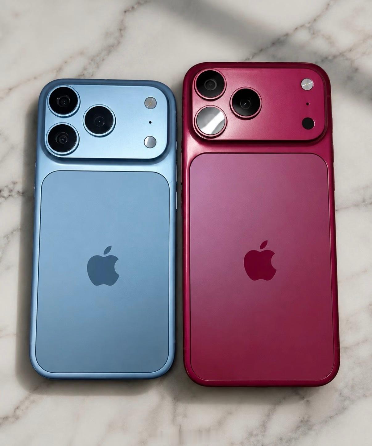 这应该是今年iPhone 18 Pro系列的两个新色了我能说点儿实话么？我觉得…