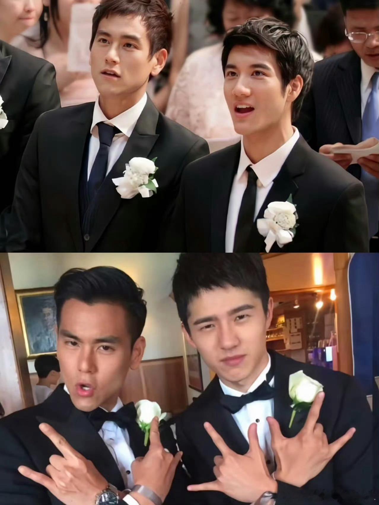 等我出道了我也要和彭于晏合照 刷到《爆水管》剧组和彭于晏的合照直接疯狂心动！喜剧