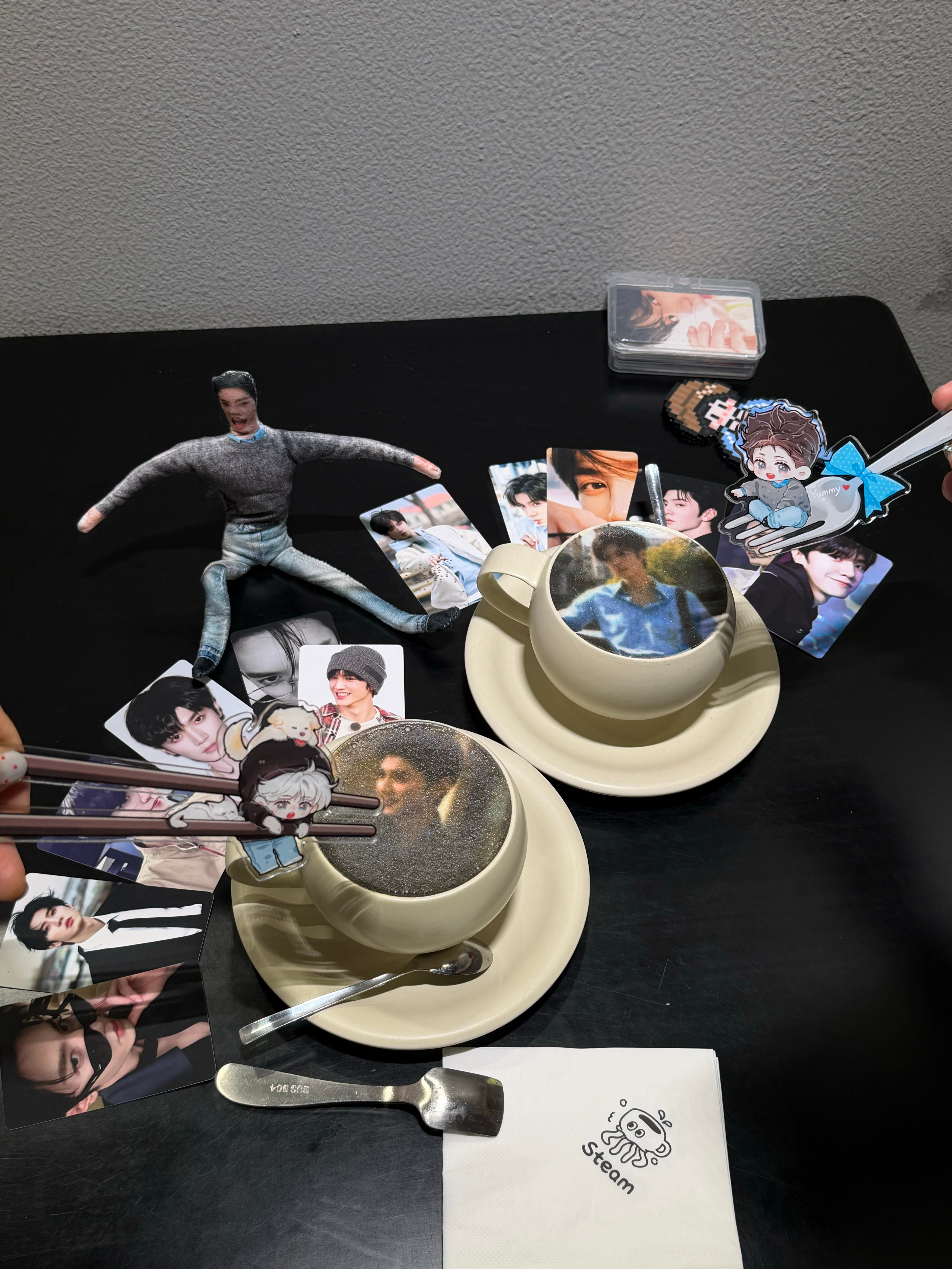 姐妹好用心啊，来一杯可以定制的咖啡☕️平行时空里的陈哲远和阿瓒都会越来越好谢谢公