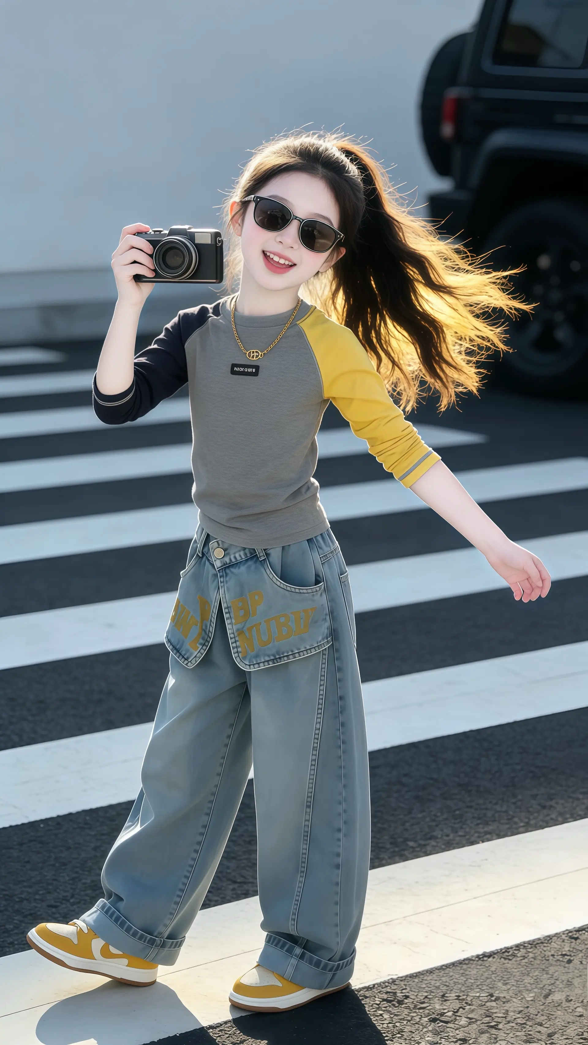 女儿穿搭 童装潮搭配 大童穿搭 潮童穿搭 春款