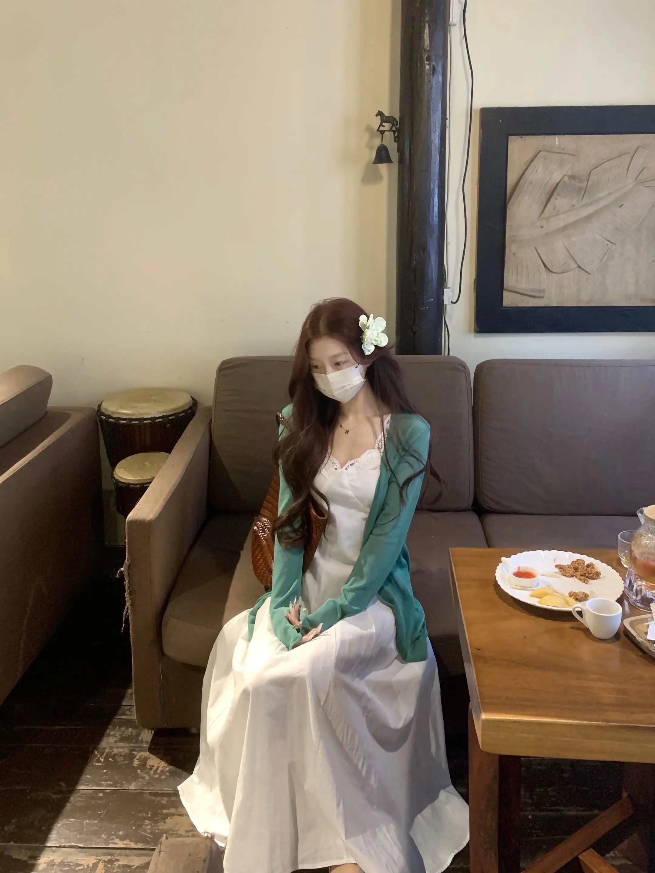 春日穿搭 温柔风穿搭 初恋裙 连衣裙 氛围感