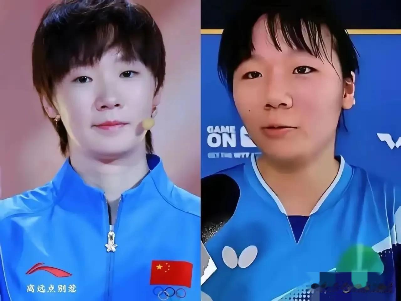 看了王曼昱打彭郁涵，孙颖莎的含金量还在上升。不是王曼昱打得不太好，也不是彭郁涵不