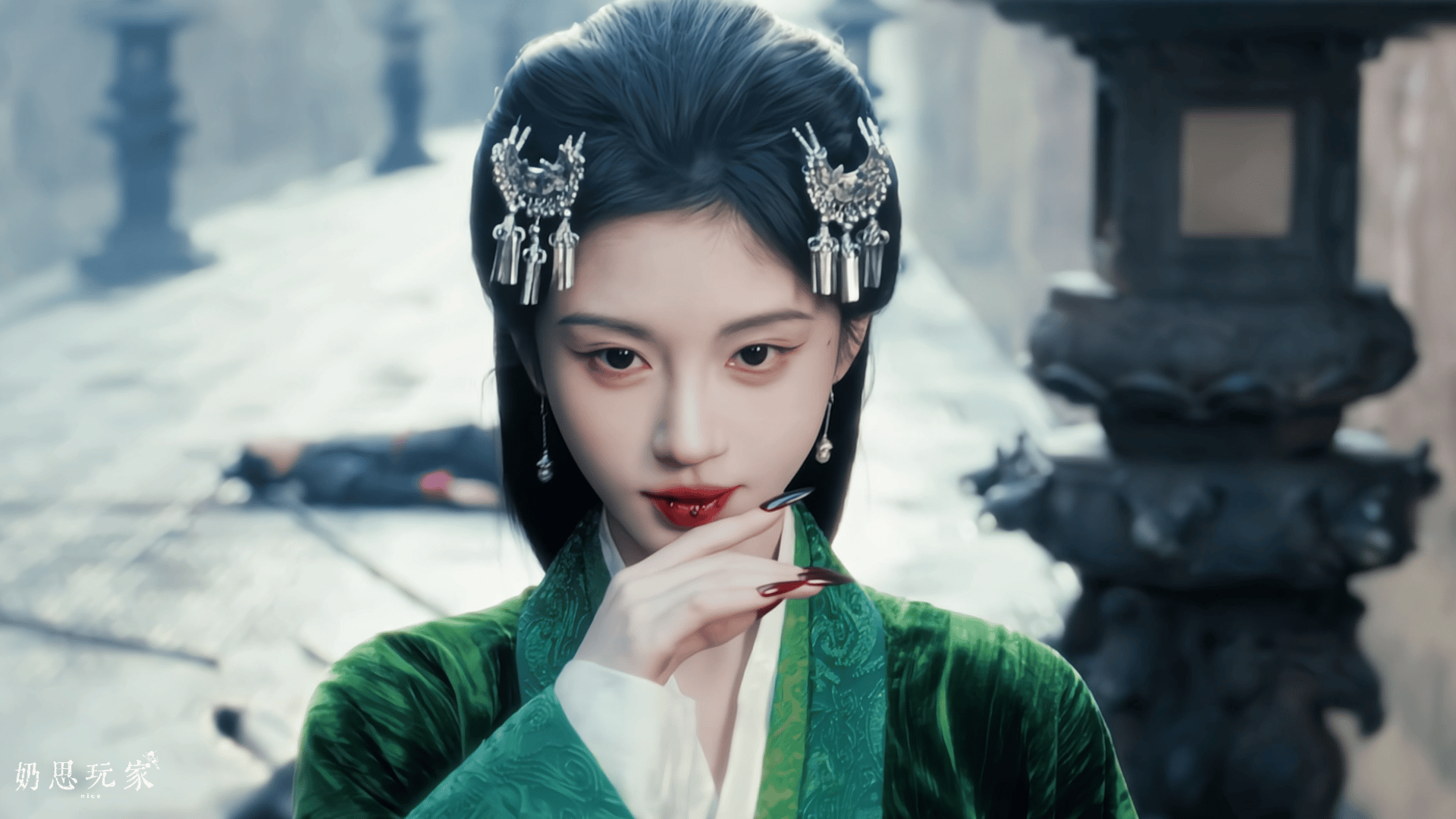 狐狸爪子可是用来杀人的哦鞠婧祎月鳞绮纪 