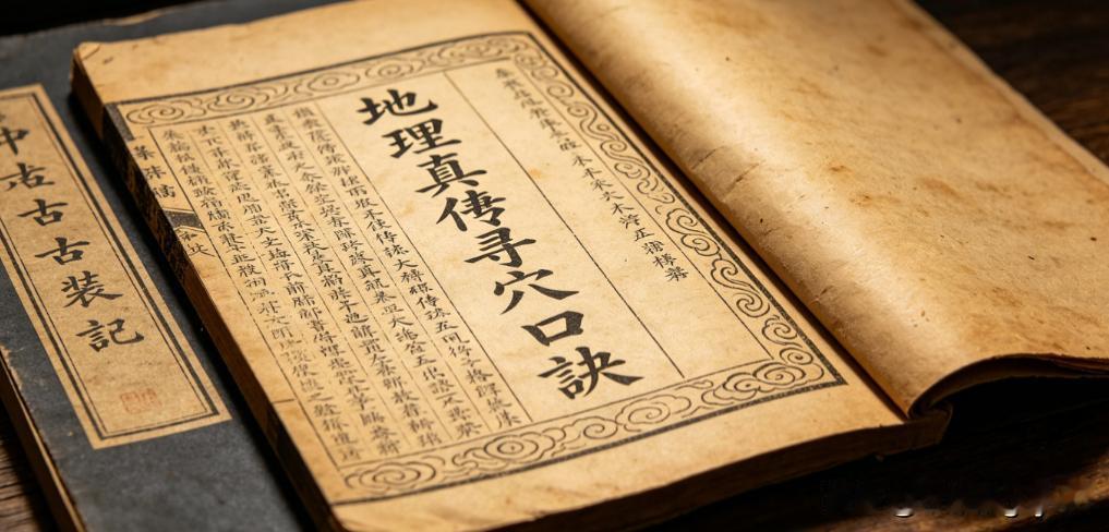 《地理真传寻穴口诀》页数: 36双页72页  古籍屋