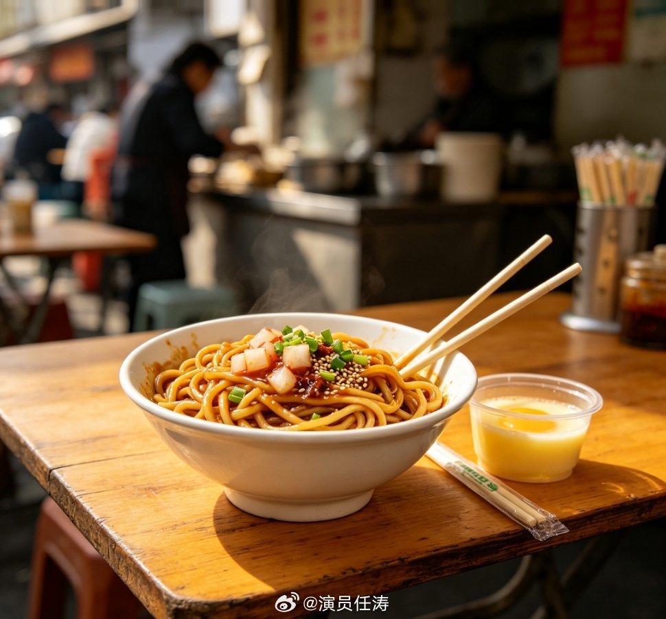武汉也吃得太好了吧过早文化直接封神，热干面、豆皮、面窝、糊汤粉轮番上阵。大街小巷