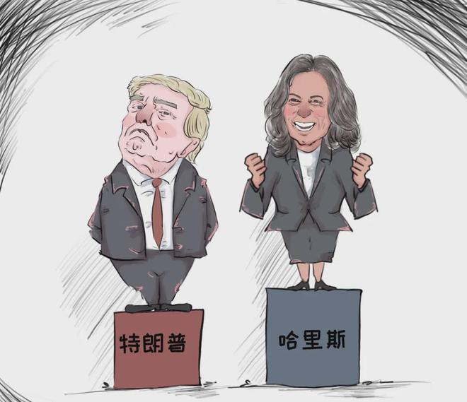 #美国大选#【发生了什么？特朗普胜率跳水、“特朗普交易”齐跌……】#特朗普大选胜