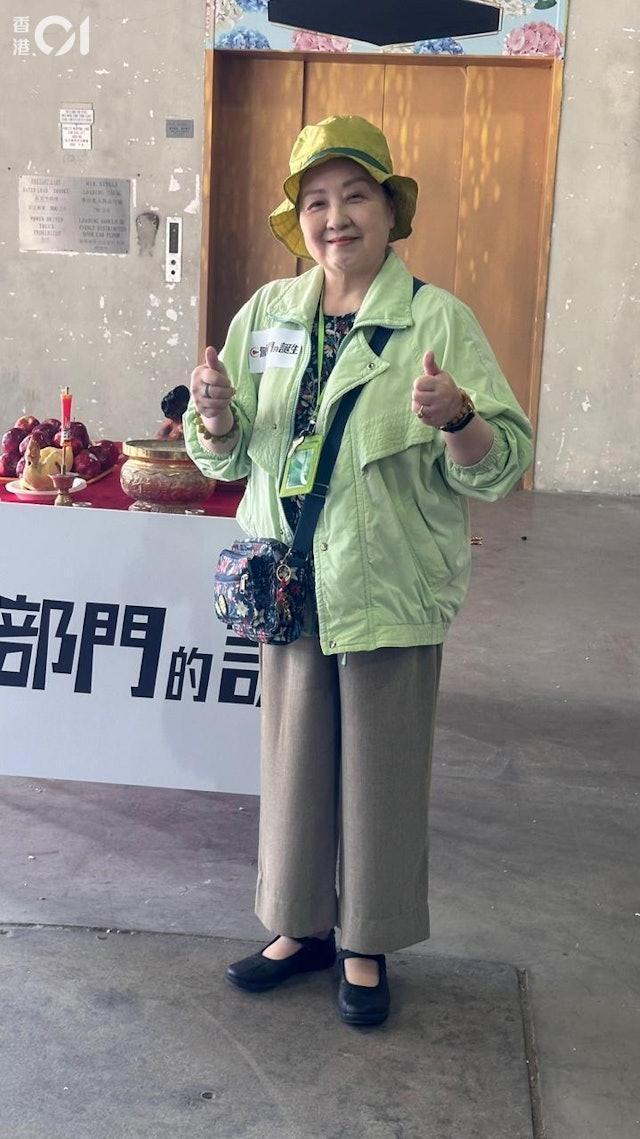 现年71岁，MadamLo卢宛茵，早前在Youtube 节目大爆在TVB拍摄新剧