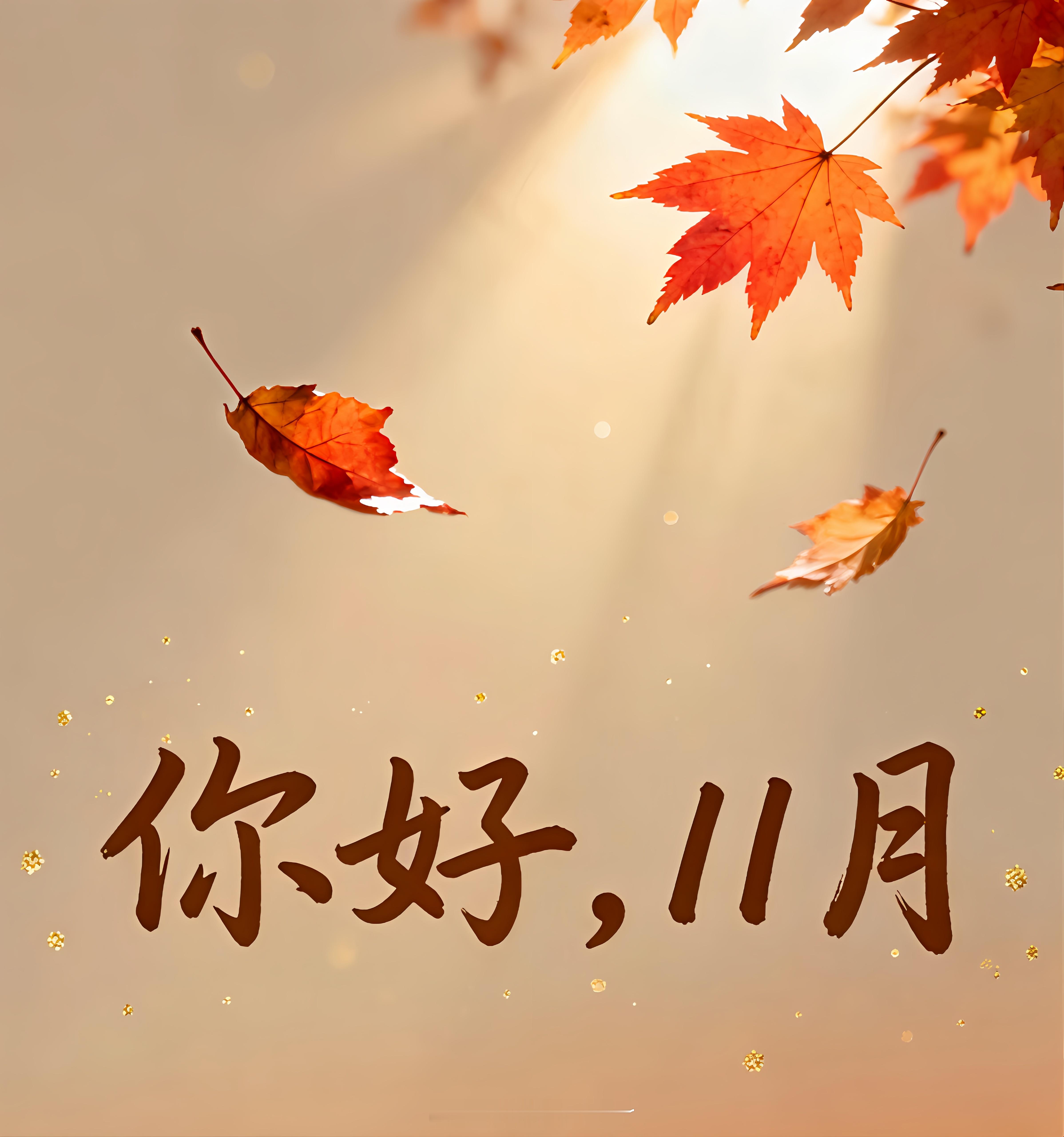 🍂𝑯𝒆𝒍𝒍𝒐 𝑵𝒐𝒗𝒆𝒎𝒃𝒆𝒓🍁𝟭𝟬月再见，?