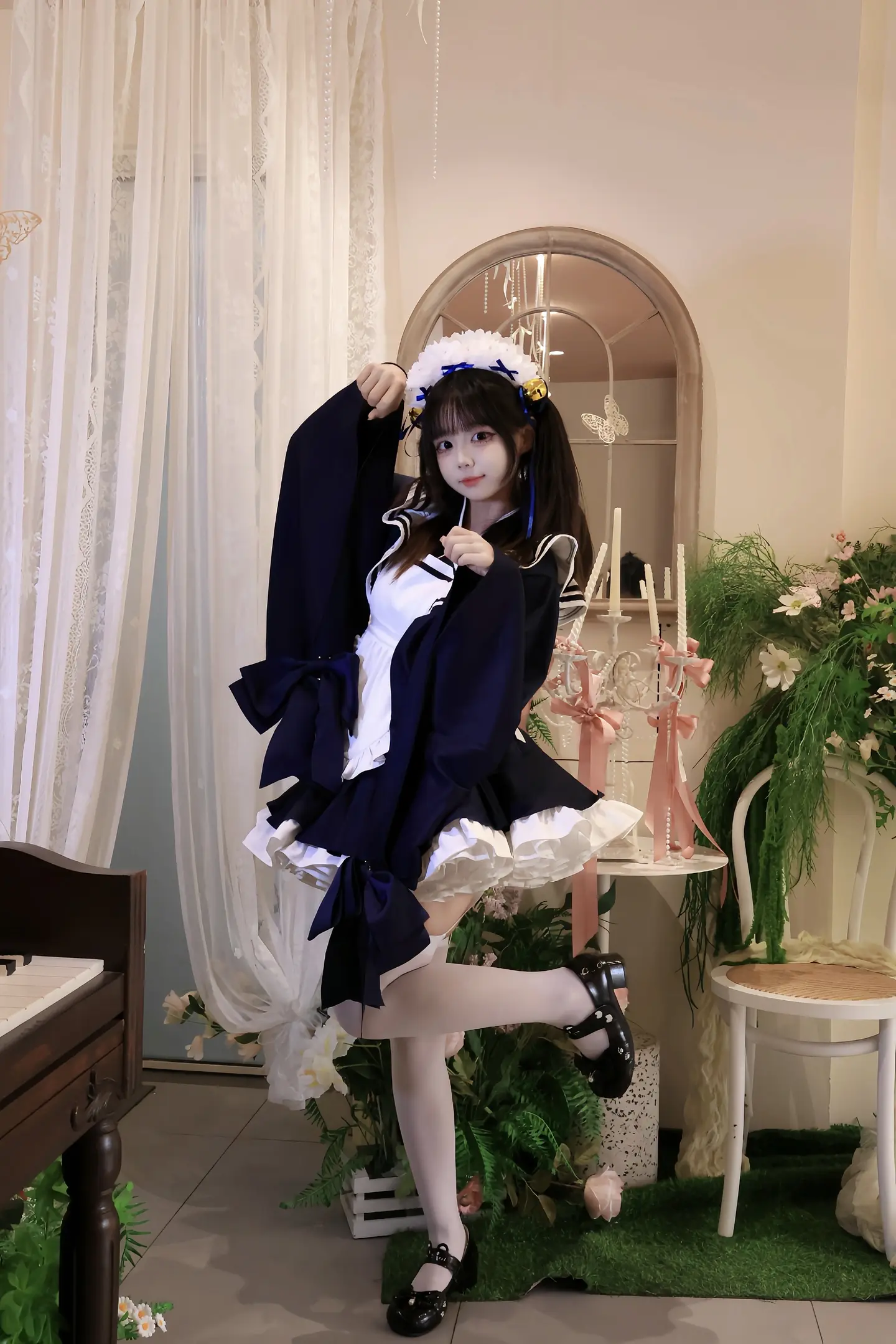 是小猫。女仆lo
