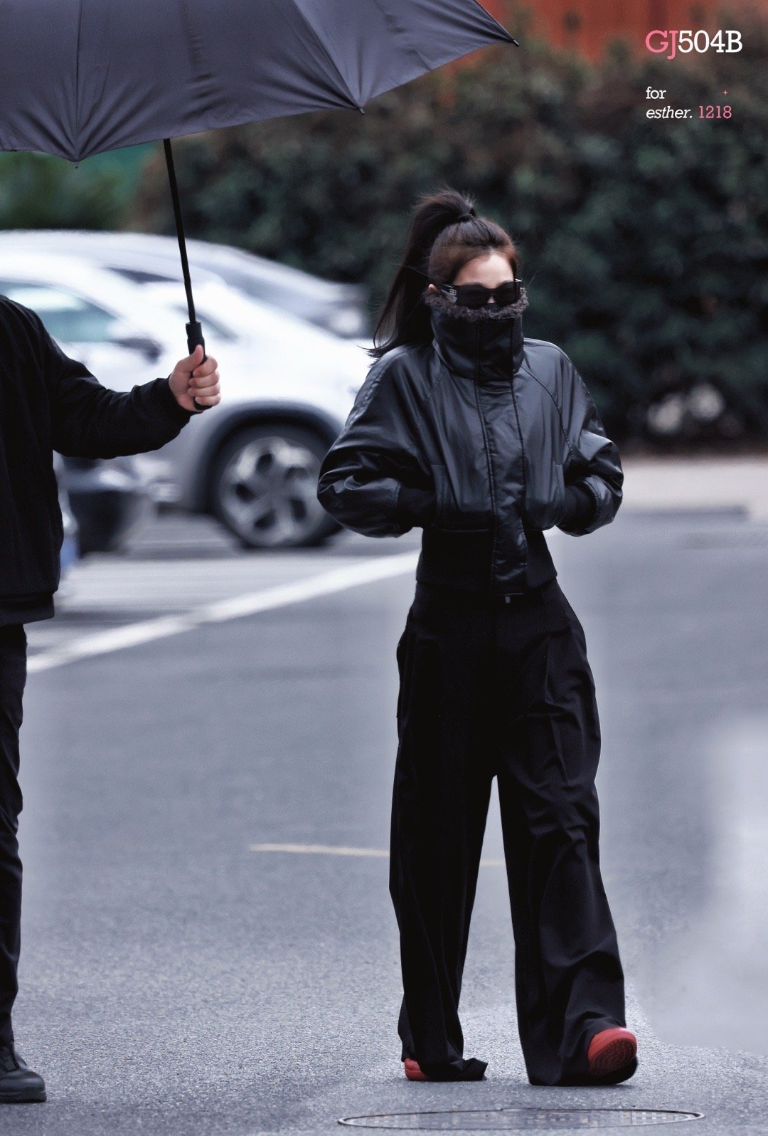 虞书欣allblack高马尾酷姐 虞书欣的小腰 虞书欣allblack高马尾酷姐