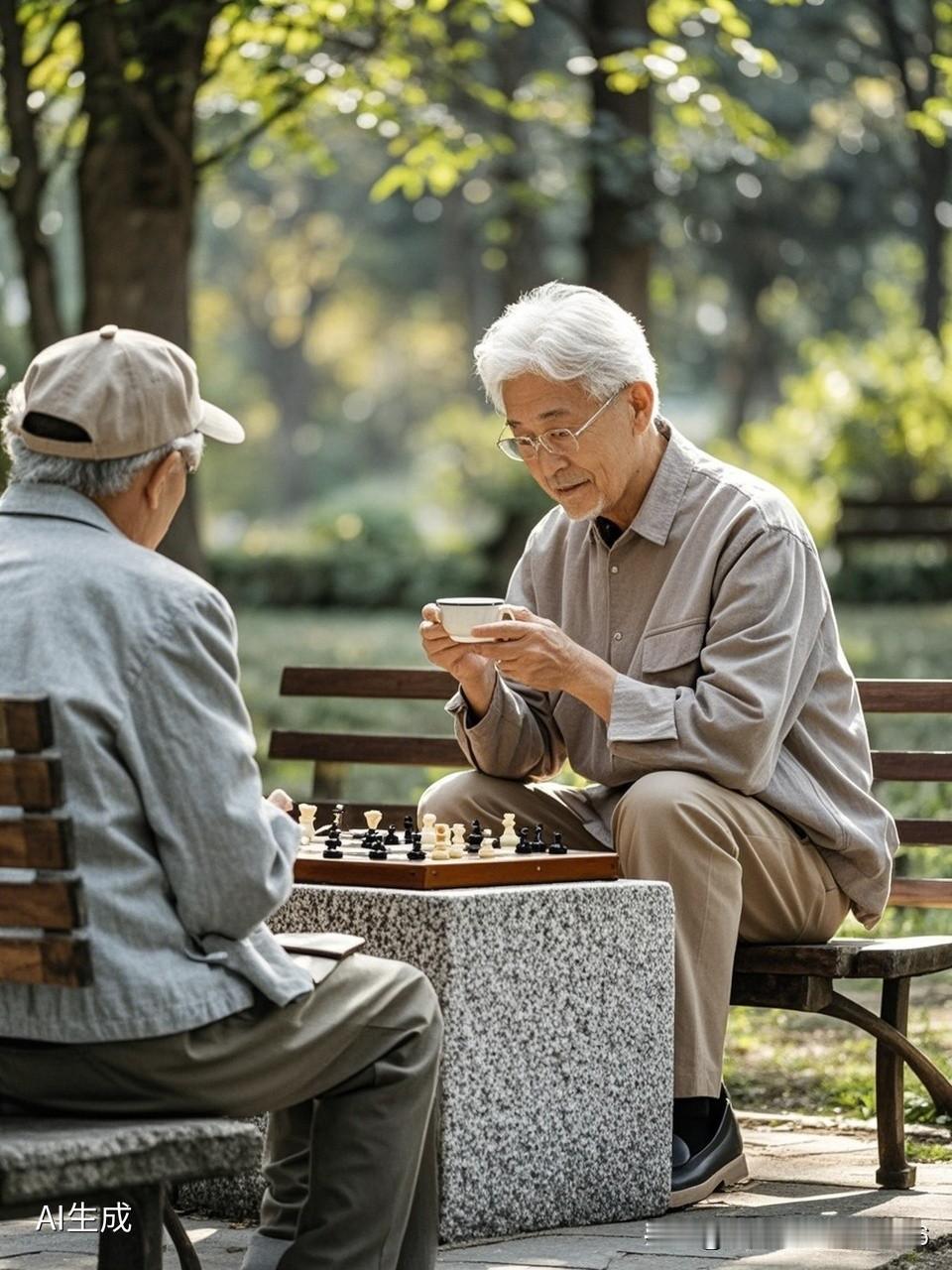 人老了，真得有自知之明，主动退居三线。有些老人没认清这点，还把自己当焦点，在公共