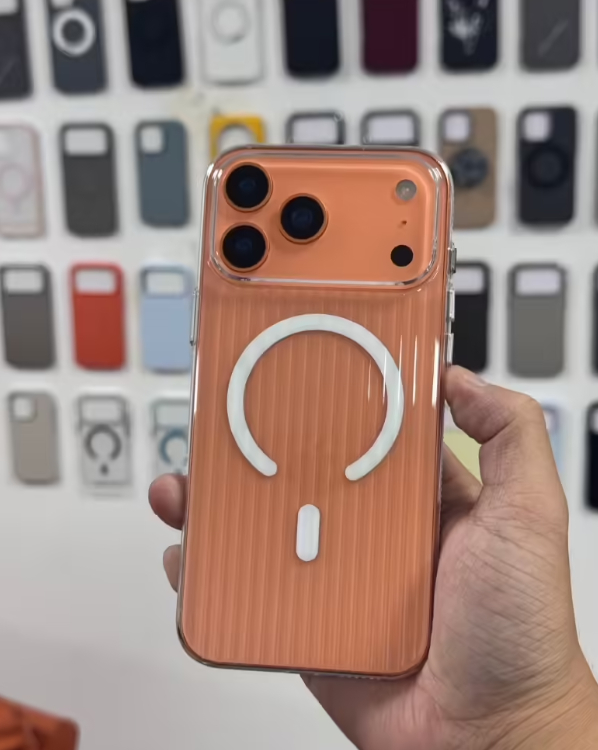 橙色版iPhone17Pro机模 还是等着看真机吧 ​​​