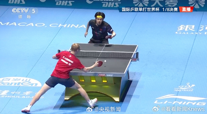 【祝贺！#王楚钦4:2战胜F勒布伦#】2026澳门乒乓球单打世界杯1/8决赛，4