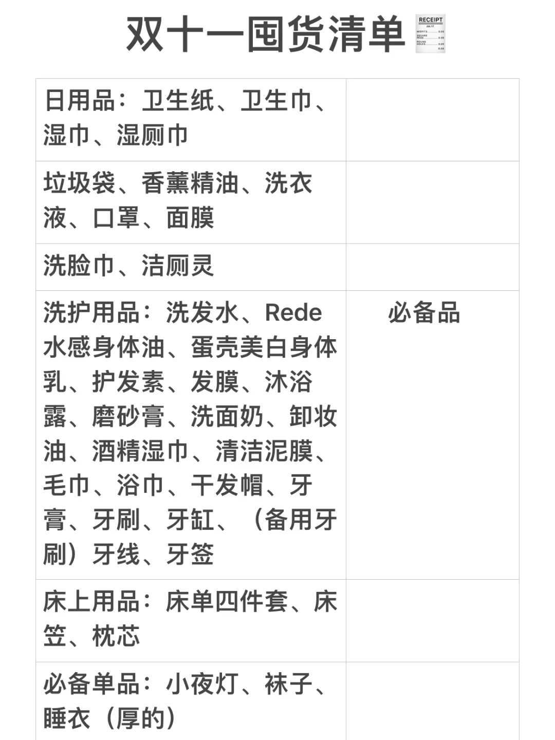 快来抄双十一攻略！！要剁手的码住！！