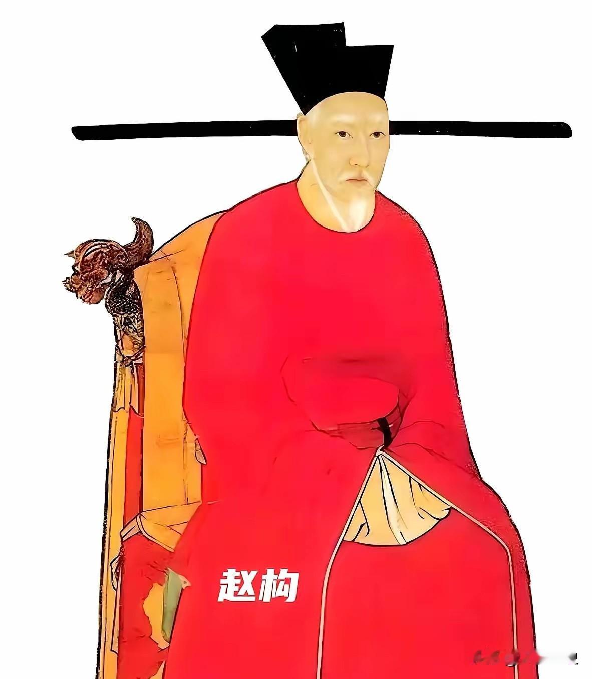 南宋皇帝赵构，绝对是个狠人。
他亲手逼死了给自己卖命的岳飞，转头就捂着脸哭着跟金