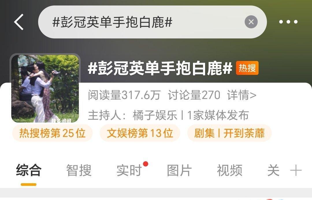 彭冠英白鹿yx怎么这么多 这个剧男主不是常华森吗