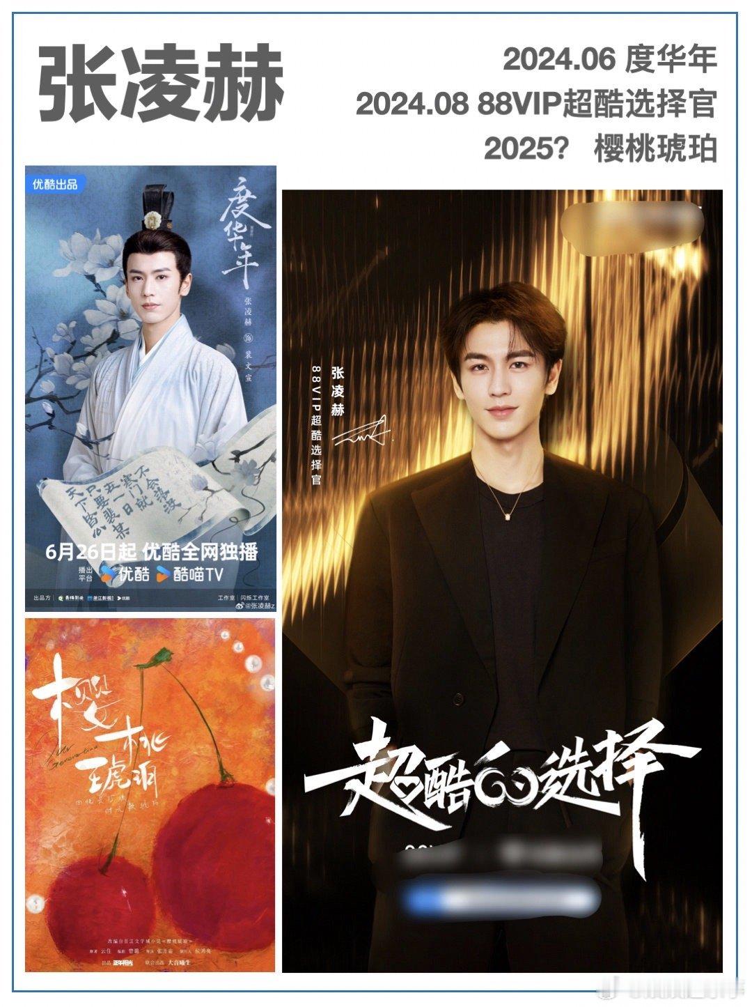 #优酷给张凌赫当月老#张凌赫这一次也是让我们感觉到他的努力，能够取得这么多的好成