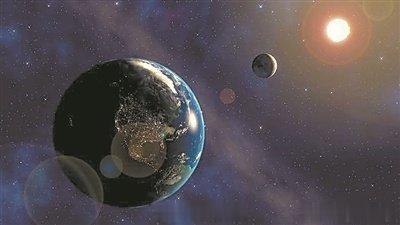 #新知小课堂#【没有这10多亿年地球一天会有60小时】月球潮汐力导致的地球白天缓