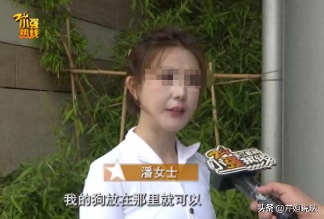 浙江杭州，女子带着自己的小狗去上舞蹈课，机构答应的好好的，一定会帮忙看护好小狗，