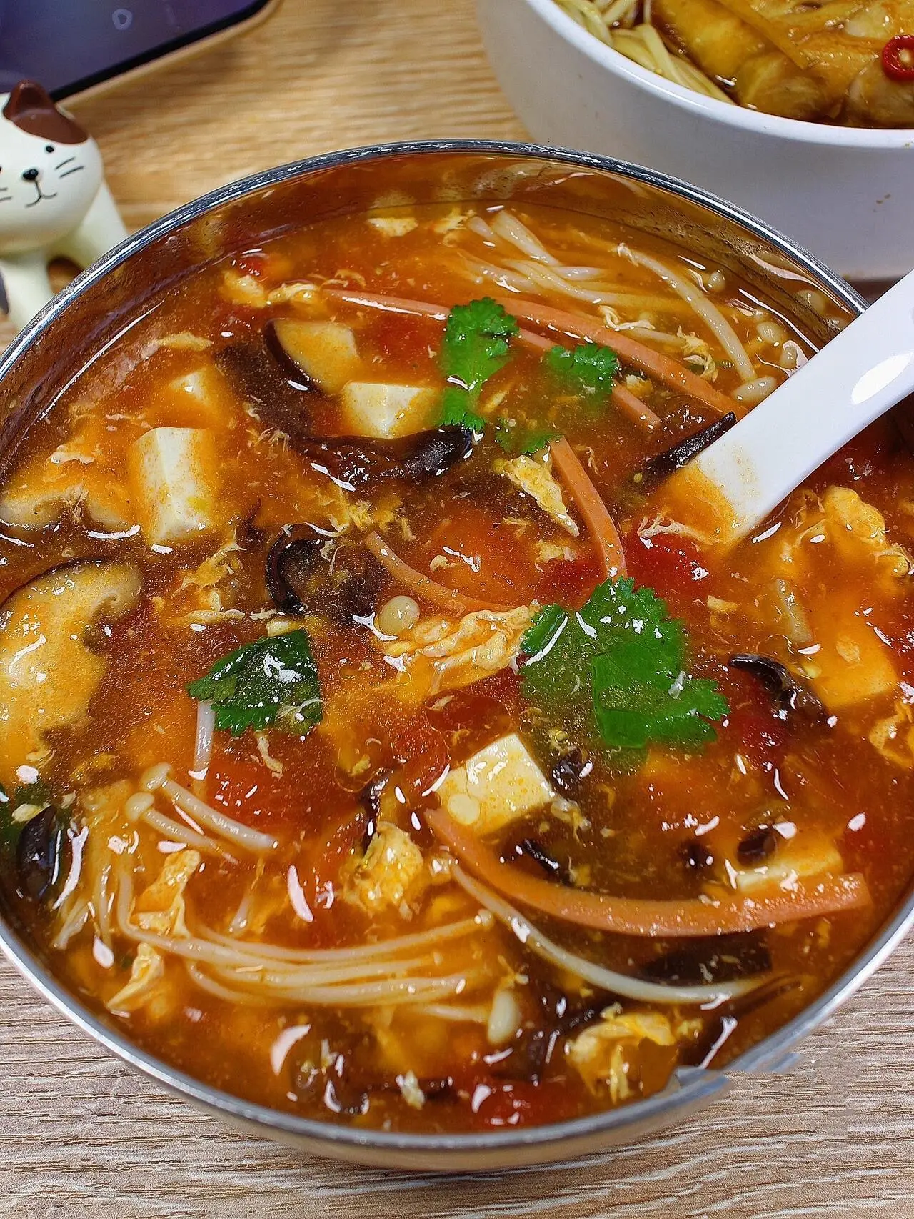 酸辣汤 男人会做饭 帅过彭于晏～