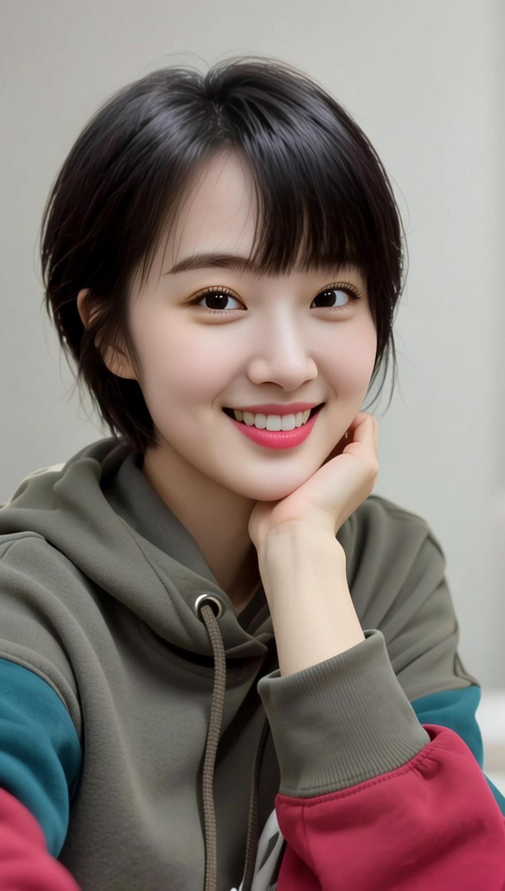 AI短发自拍 抖音ai创作