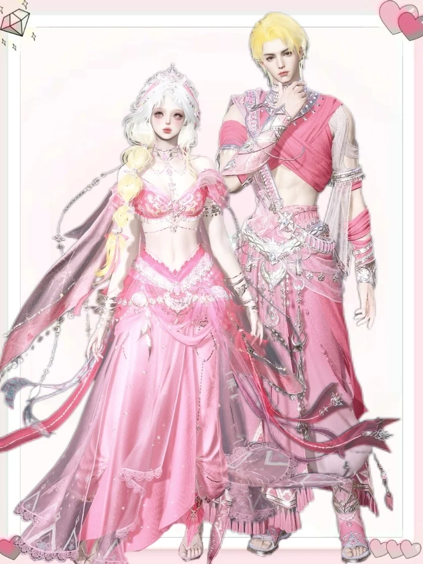 金缕漠歌情侣染丨就是要甜蜜的粉色🎀💗