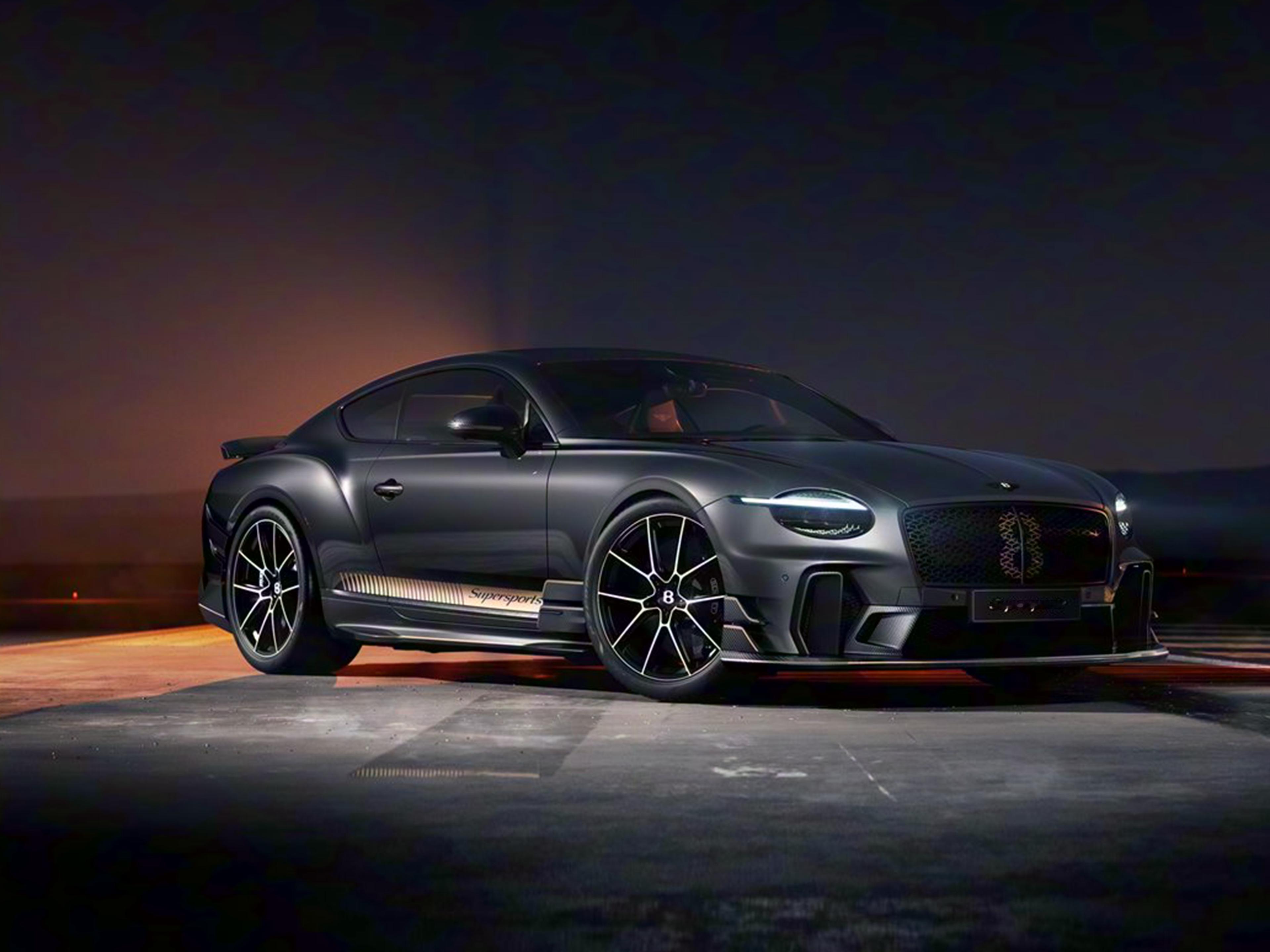 全新欧陆GT Supersports官图，限量500台首次使用Superspor