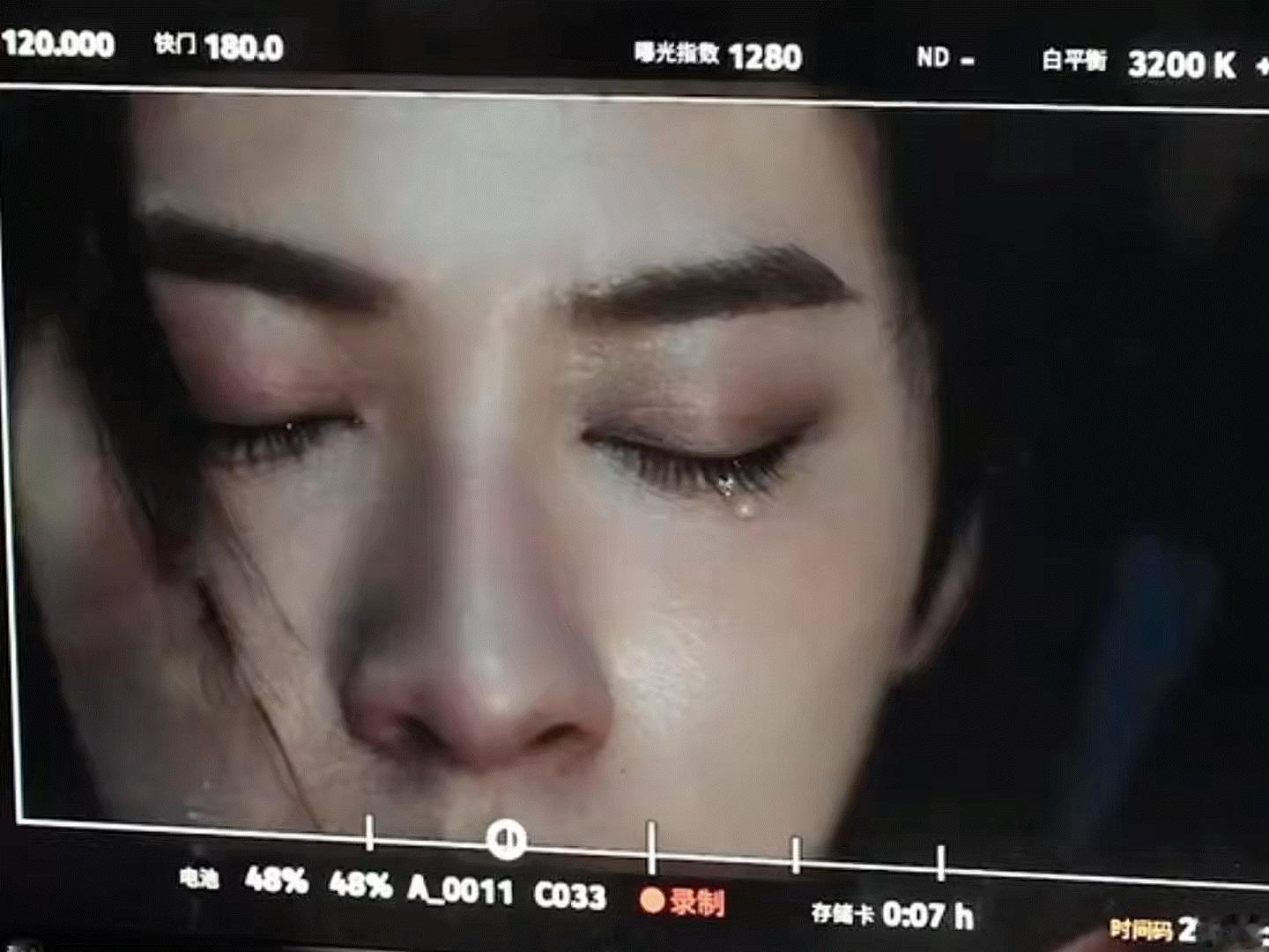 檀健次哭的太破碎了谢却山眼泪滑落好绝，破碎感拉满