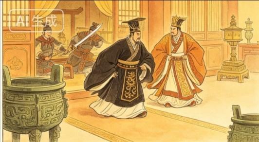色字头上一把刀
品行不端的人没有好下场，即使是一国之君也不行。
齐灵公由于宠爱公