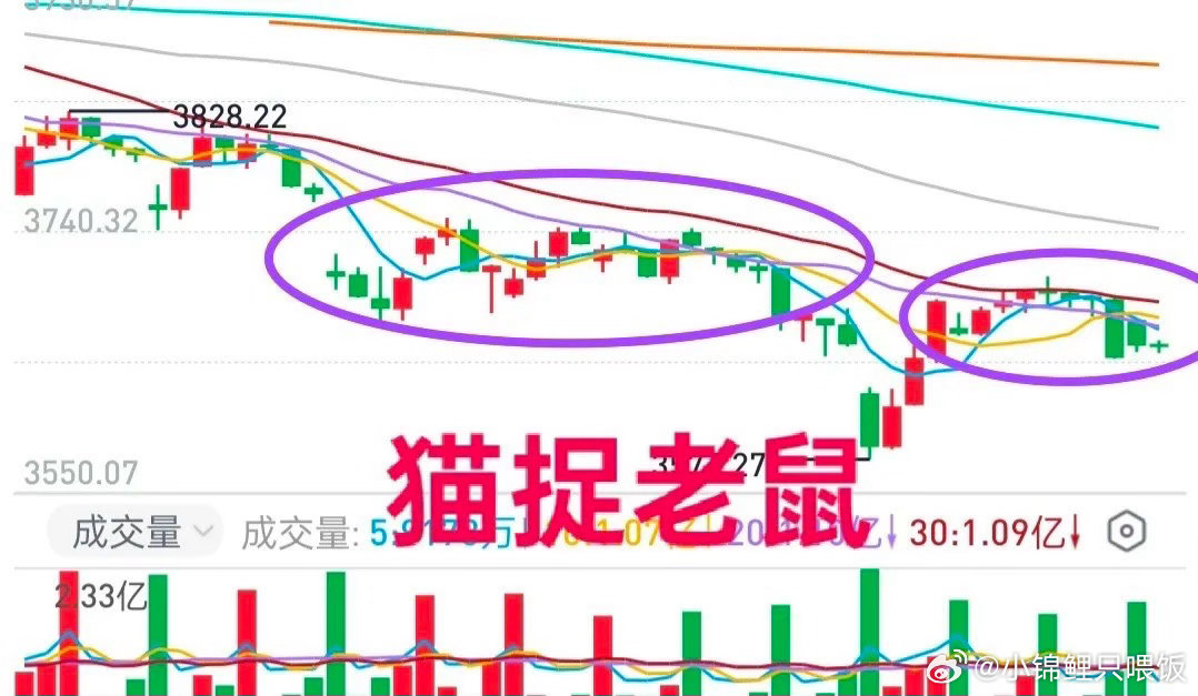 A股：大盘今天终于跟上了外围市场的步伐！不过，猫捉老鼠的游戏还会延续，短线高抛低
