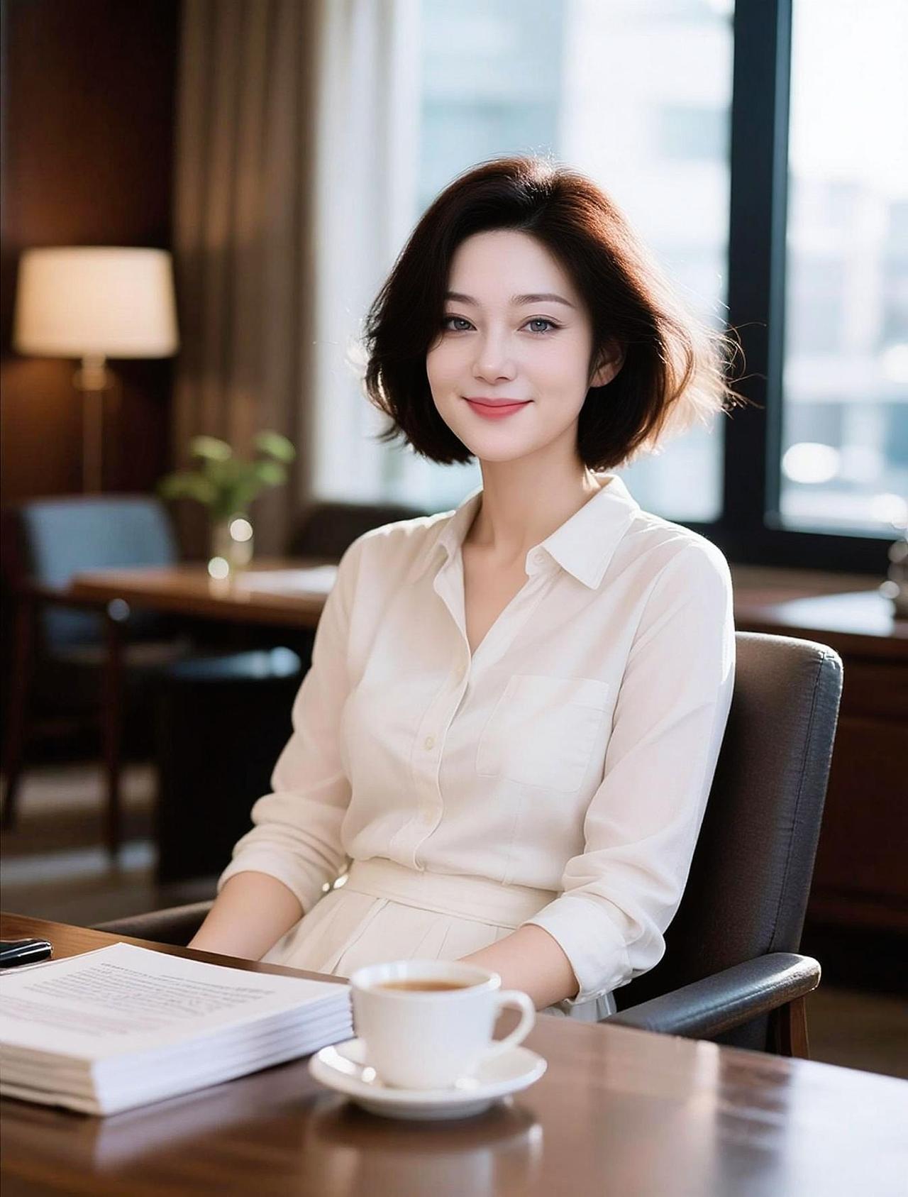 AI干练风写真 随变ai随便玩