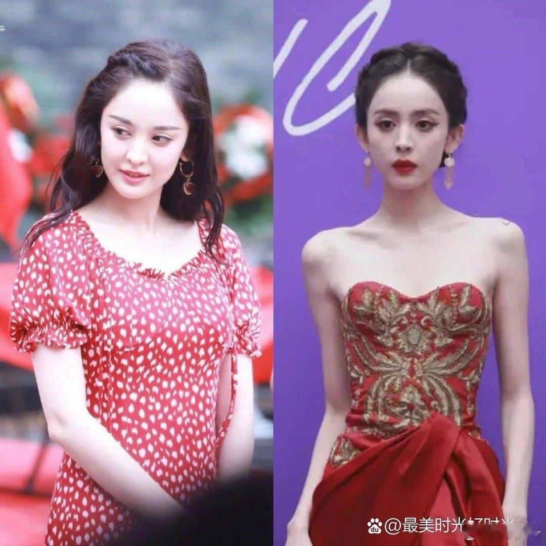 娜扎最胖的时候也不过110斤，她可是172的身高啊 