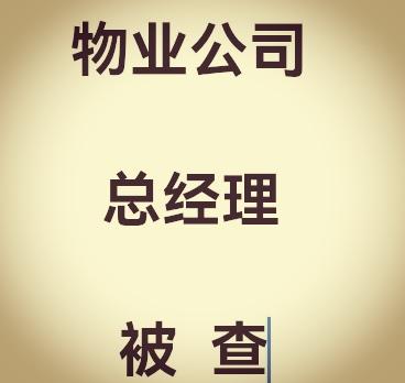 物业公司总经理竟然是体制内人员？

只有我知道这类事吗？！

该市场的归市场。岂