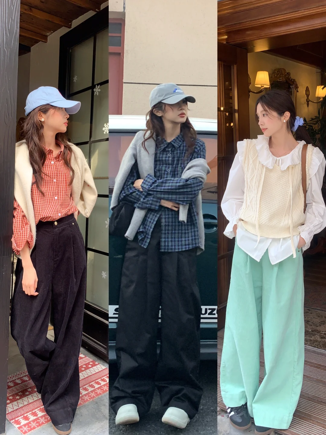 一周穿搭不重样｜一些韩系简约裤子合集👖