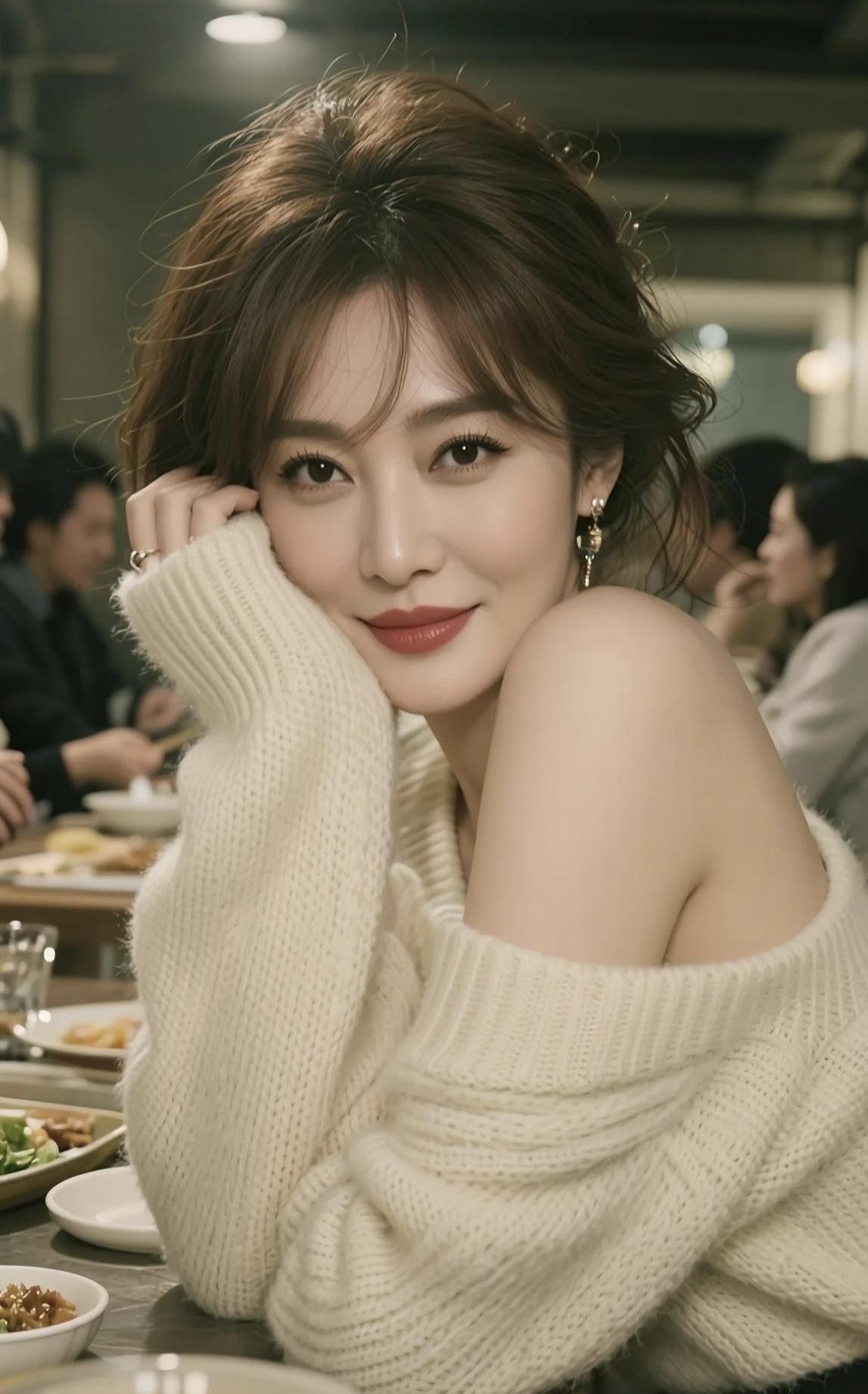 红袖添香夜，笑语话人间。