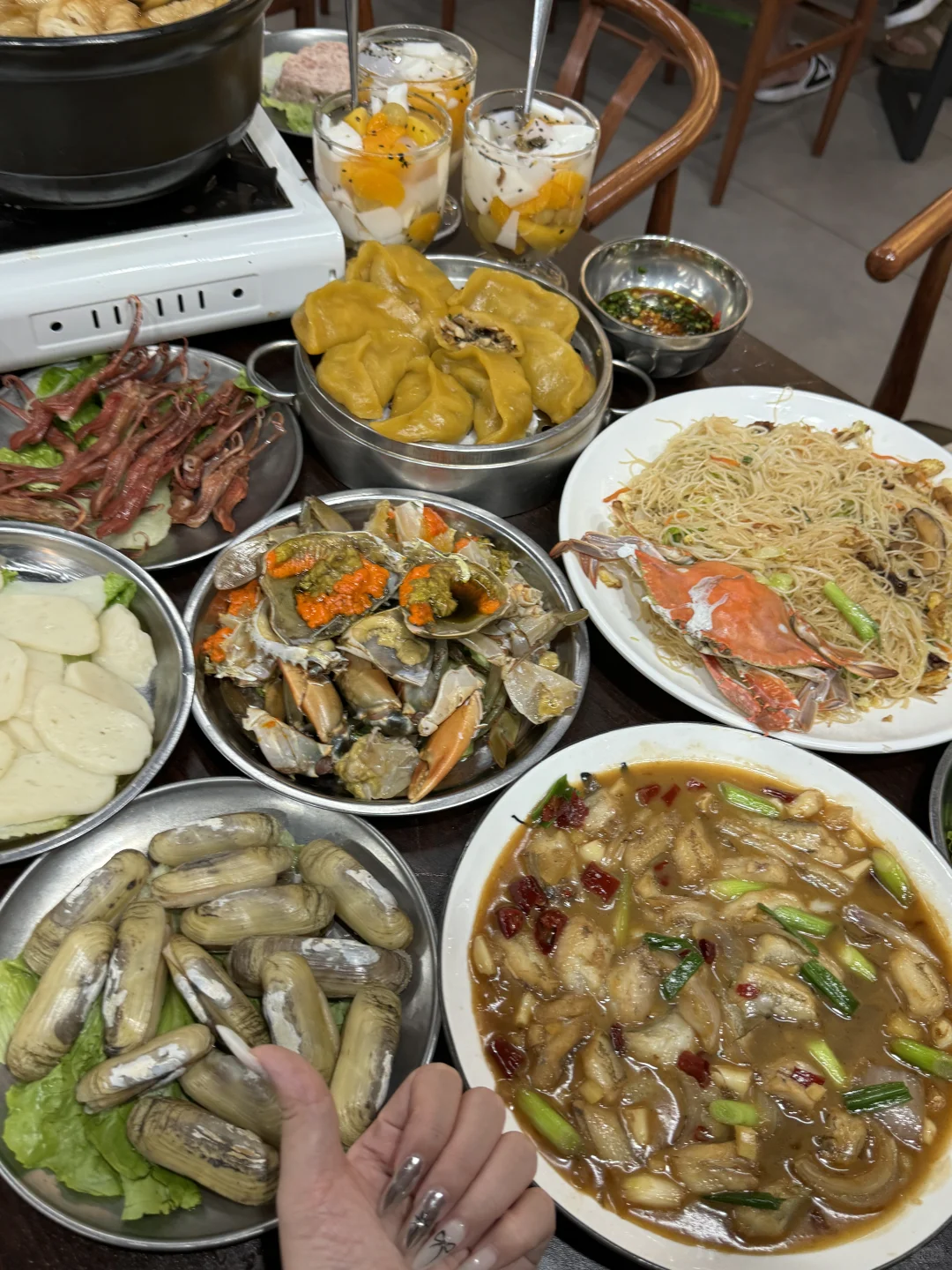 卧卧卧！！杭州滨江也有了！！海鲜大排档！！