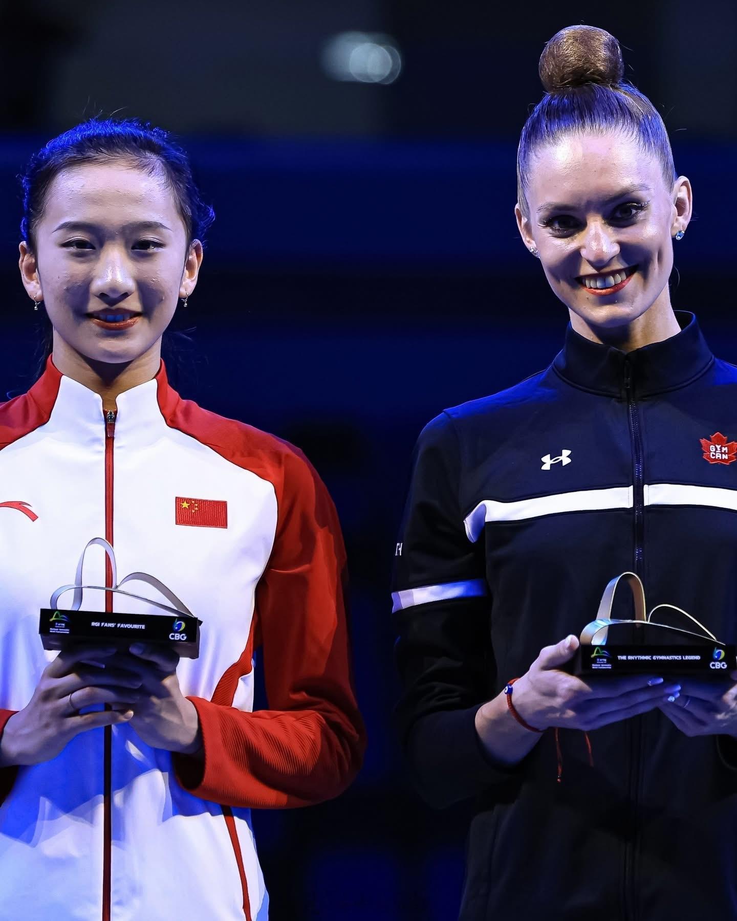 恭喜王子露，获得2025世锦赛“观众喜爱奖”🏆艺术体操 ​​​