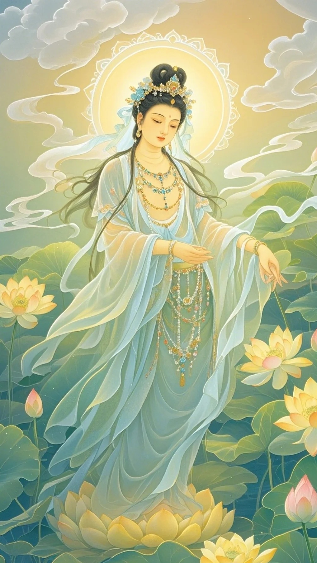 菩萨护念，求福得福，万事大吉！  