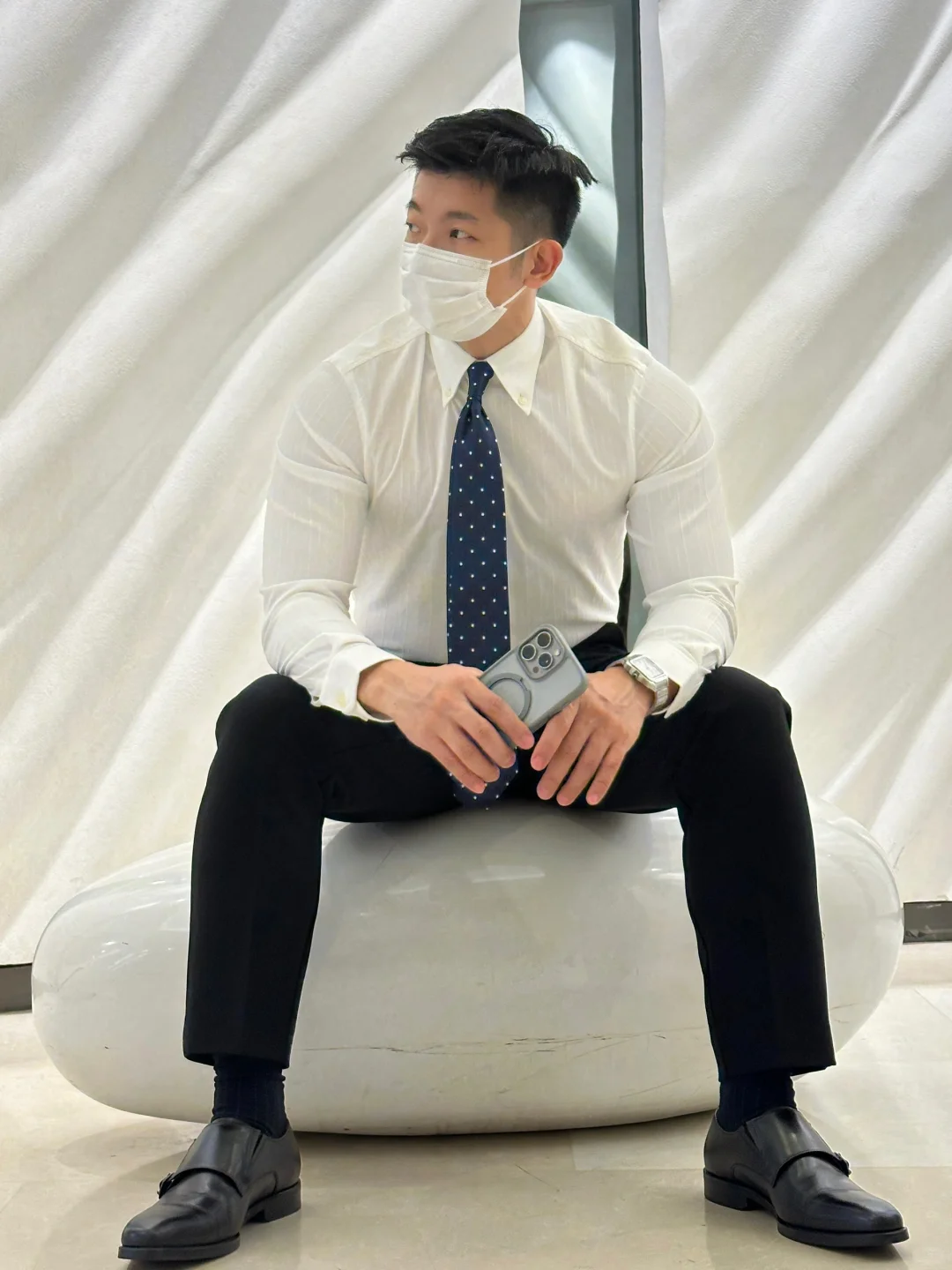 白衬衫👔简单穿也能被搭讪｜比如说问路🙋‍♂️
