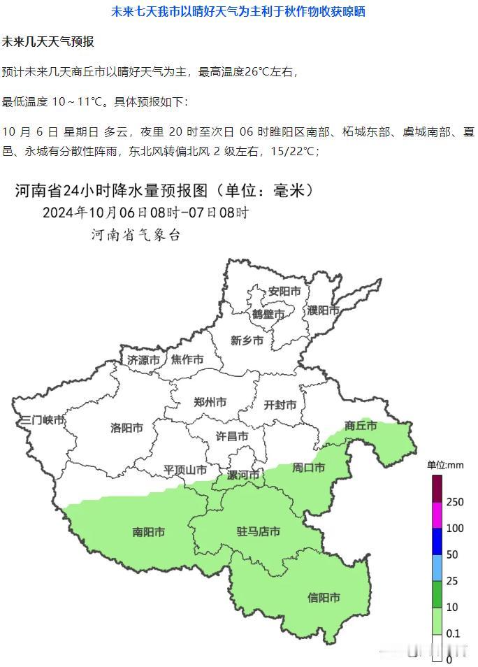 #秋日生活打卡季#【最新预报，商丘部分地区有雨】

来源：商丘市气象台