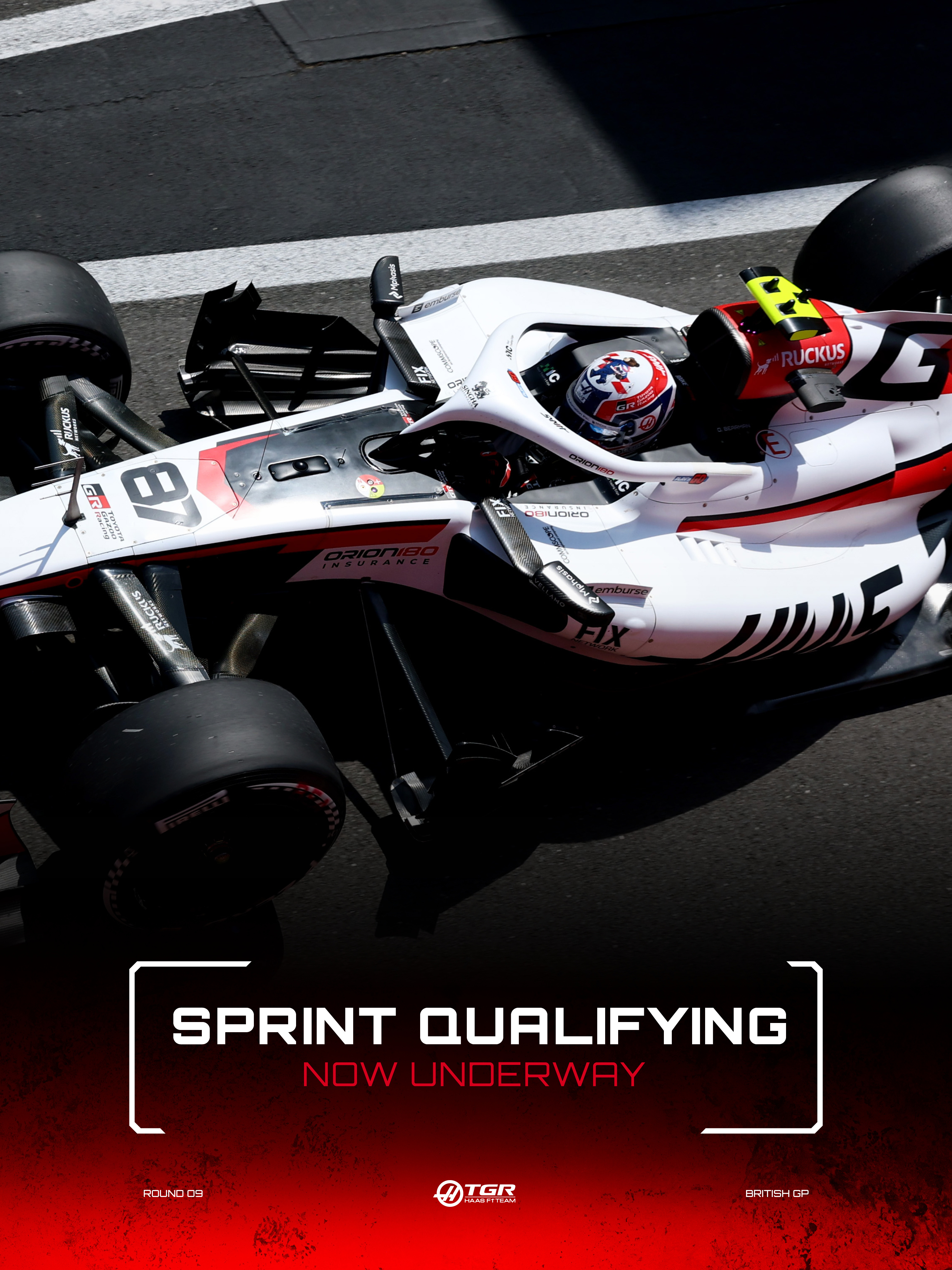 绿灯时间到🟢冲刺赛排位赛起表！哈斯F1车队2026F1英国大奖赛F1