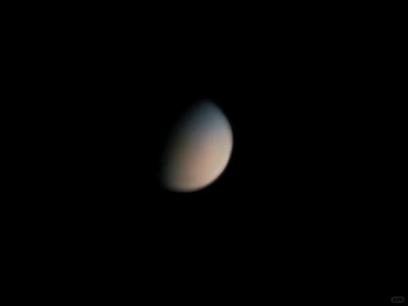 11.23 拍摄记录金星，把金星拍出火星的颜色