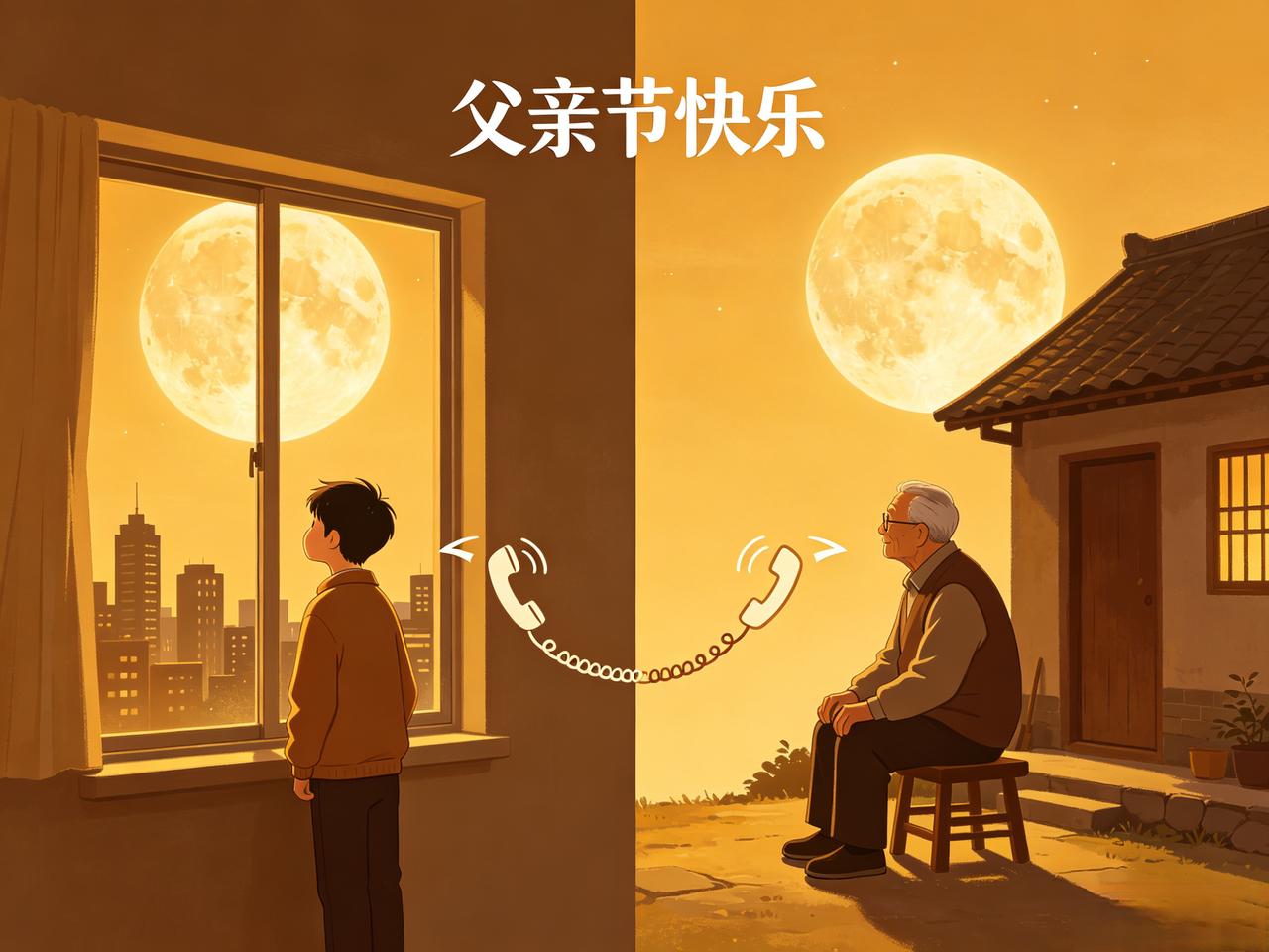 今天父亲节，朋友圈最安静的一天？
· 母亲节满屏都是爱，父亲节安安静静。不是爸爸