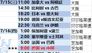2026世界男排联赛 今日赛程。中国男排明天上午9点🆚美国🇺🇸。 