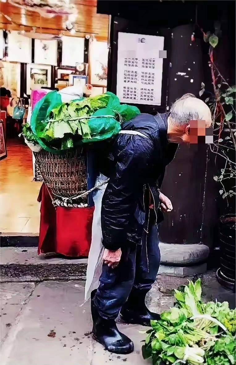 泪目！河南郑州，一68岁卖菜大爷在餐馆躲雨，老板送了一碗牛肉，二两白酒。喝完后，